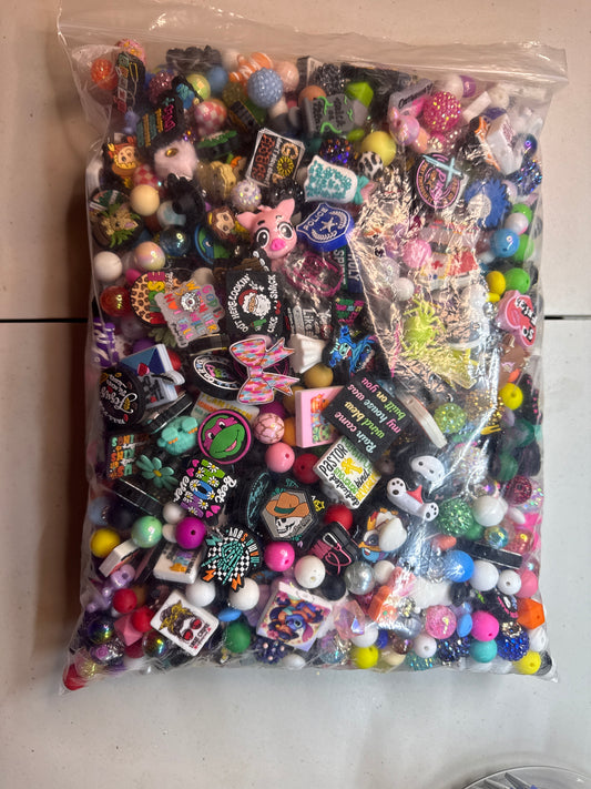 Focal bead spacer scoops ! De stashing all