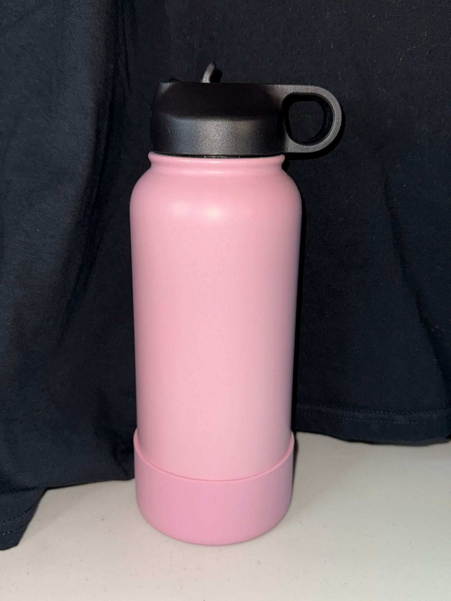 34oz stainless steel tumbler /non snow globe