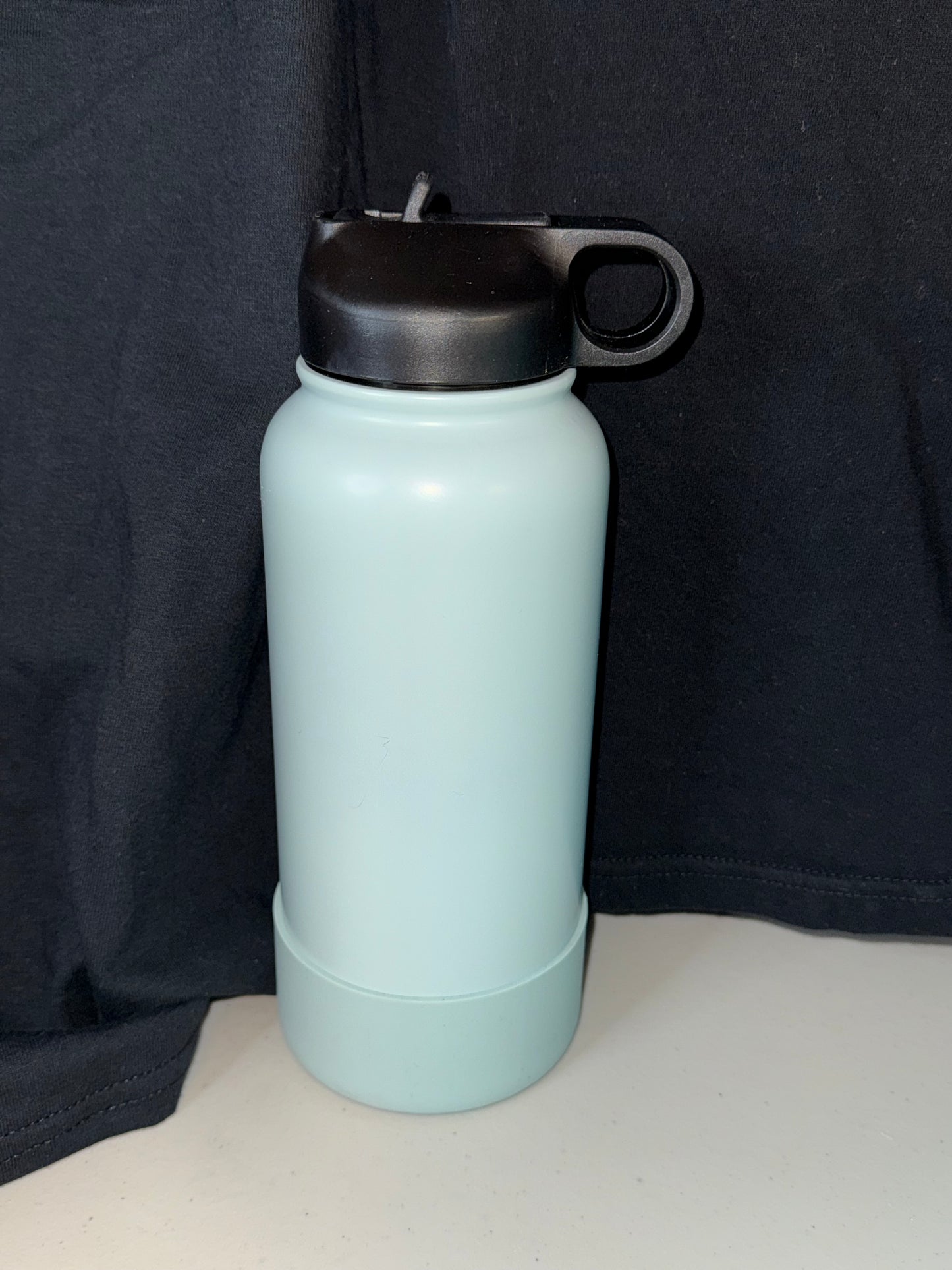 34oz stainless steel tumbler /non snow globe