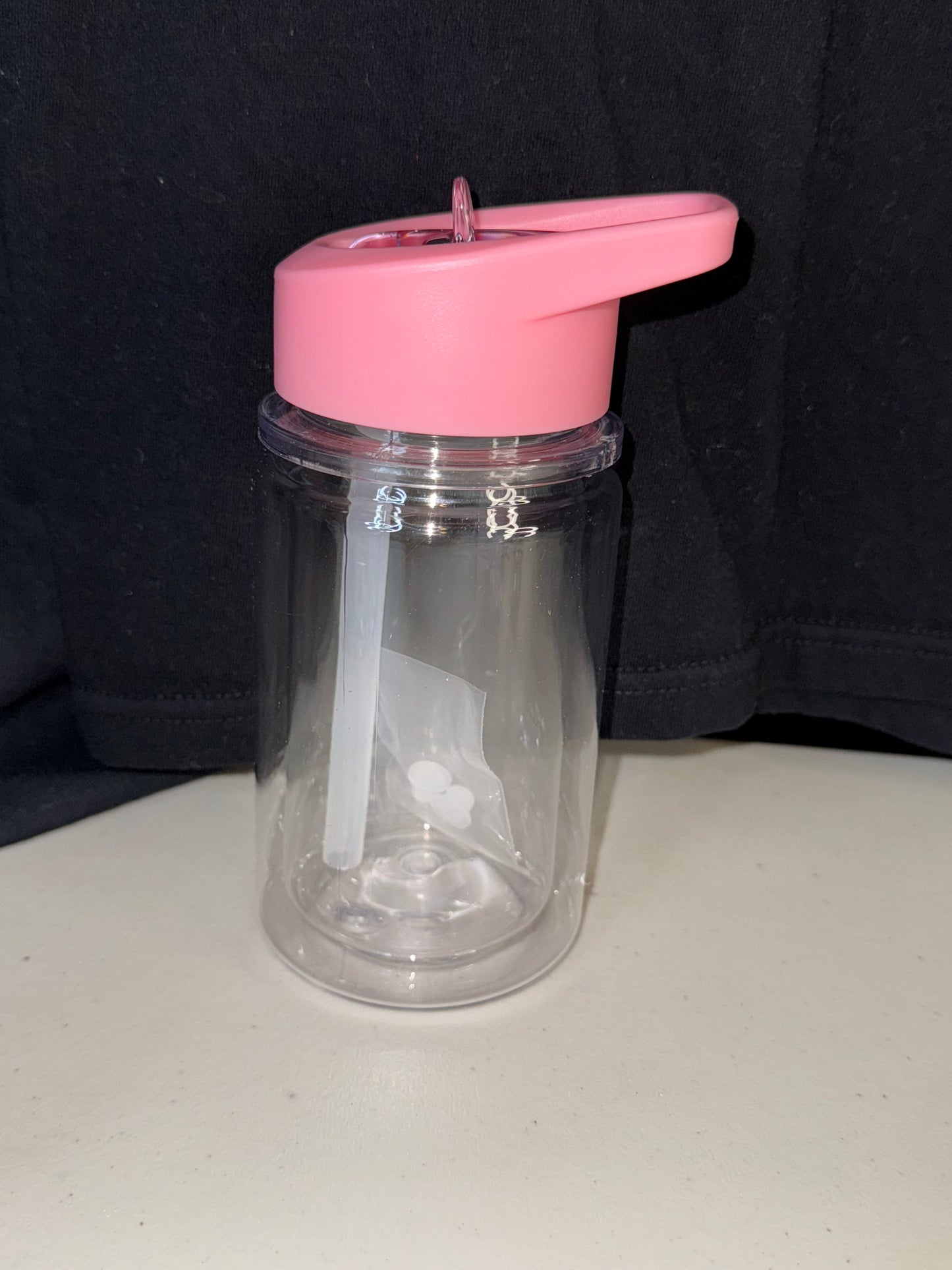 Kids 10 oz Acrylic snow globe tumbler