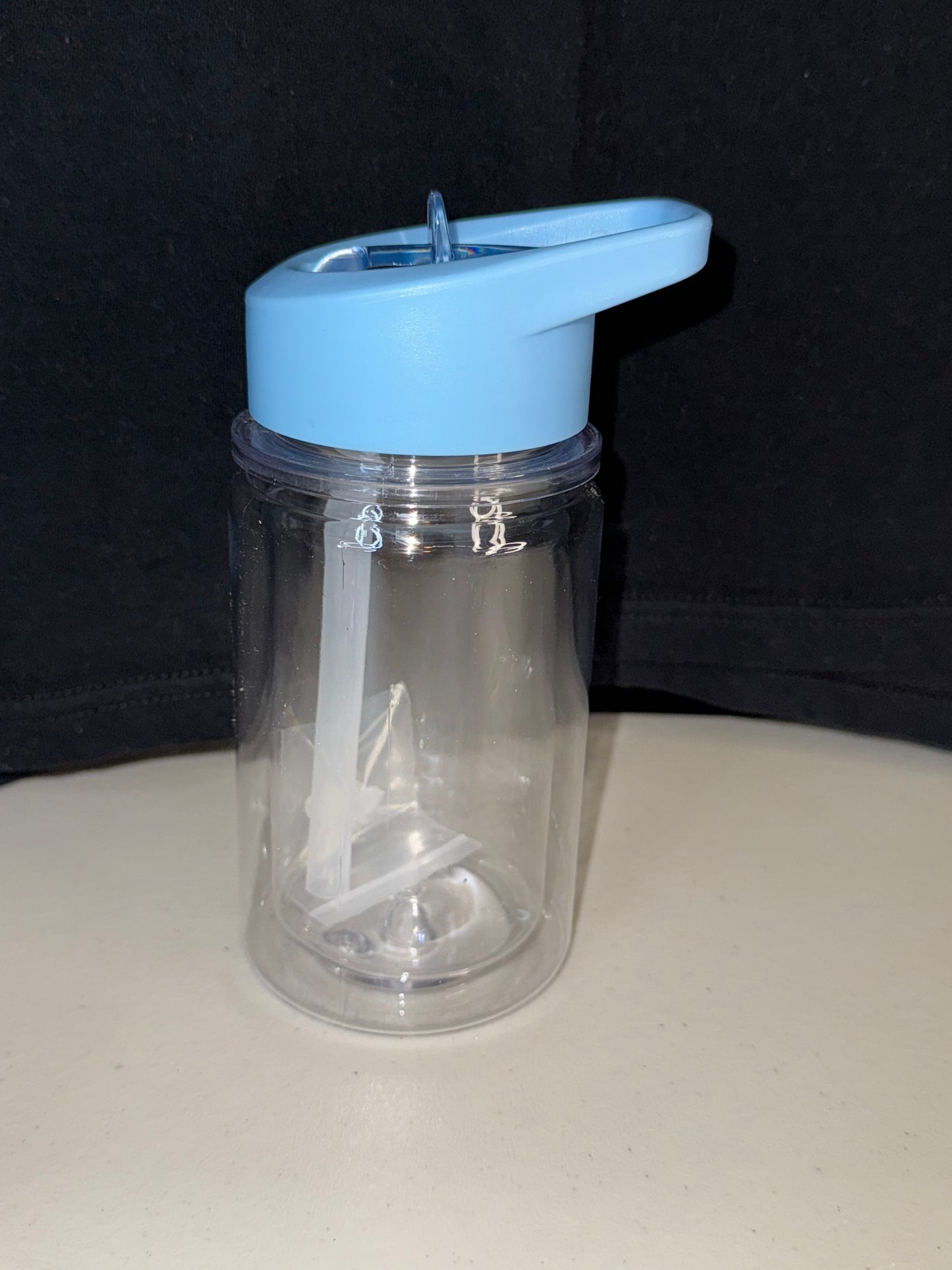 Kids 10 oz Acrylic snow globe tumbler