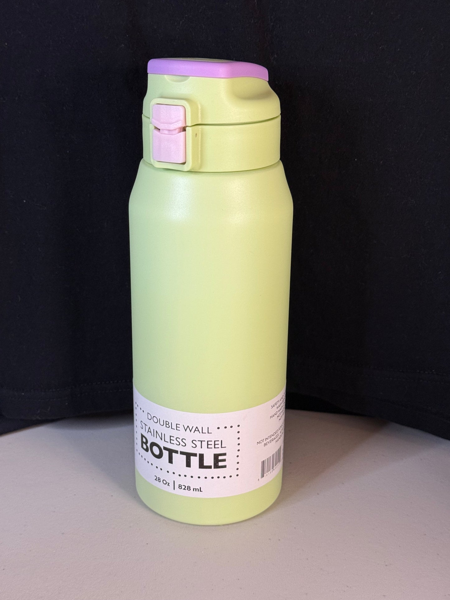 28 oz stainless steel tumbler/ non snow globe